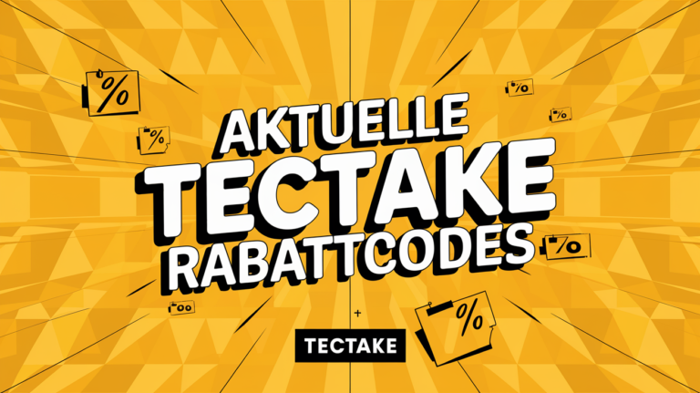 Aktuelle Tectake Rabattcodes: So sparen Sie bei Ihrem Einkauf