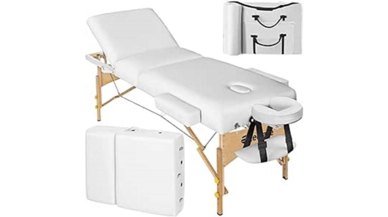 tectake adjustable massage table review