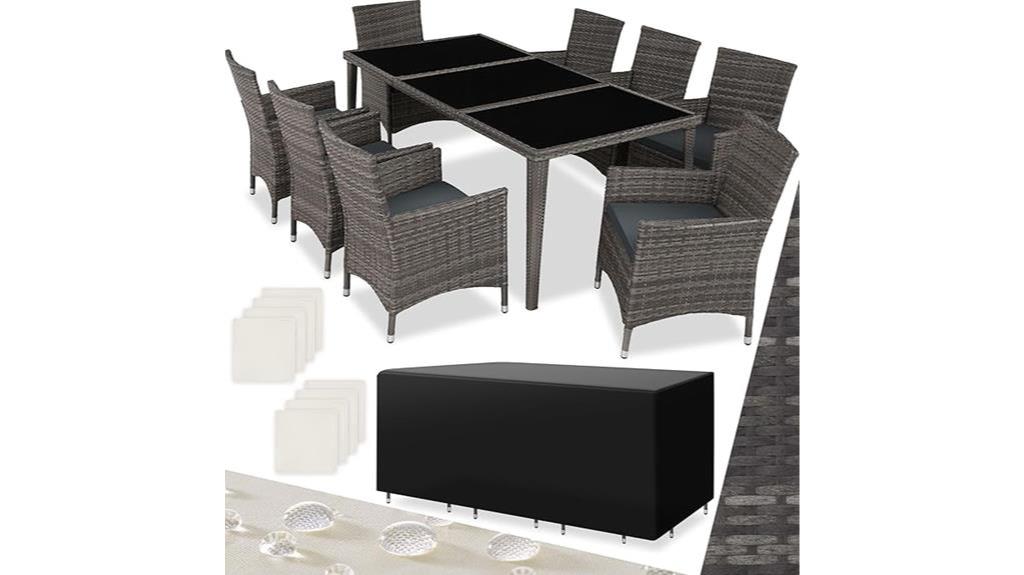 tectake garden furniture review