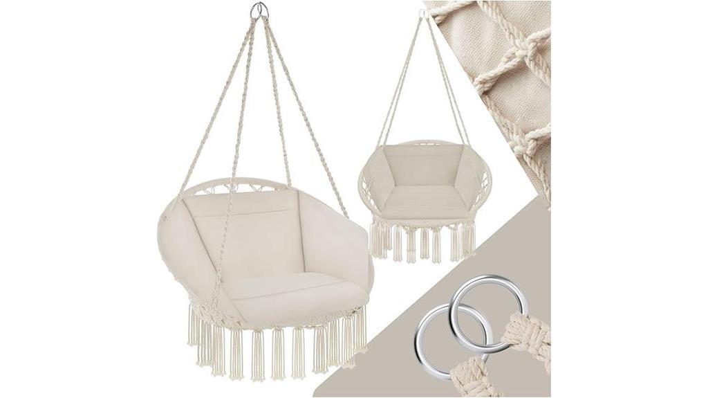 tectake hanging chair review