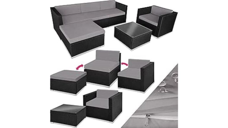 tectake milano lounge set