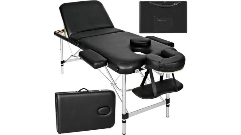 tectake mobile massage table review