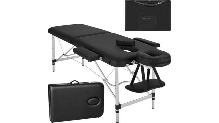 tectake mobile massage table review