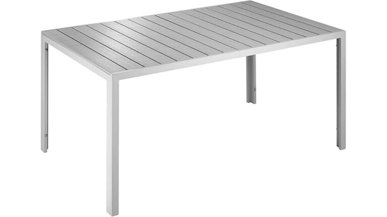 Stilvoller Gartentisch Test