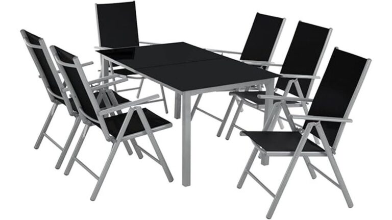 tectake Aluminium-Klappstühle